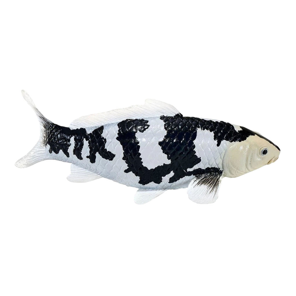 Mojo - koi collection - shiro utsuri koi zwart wit 381120