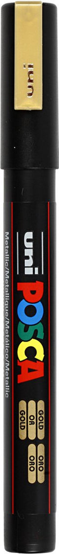 Posca verfstift pc3m f goud