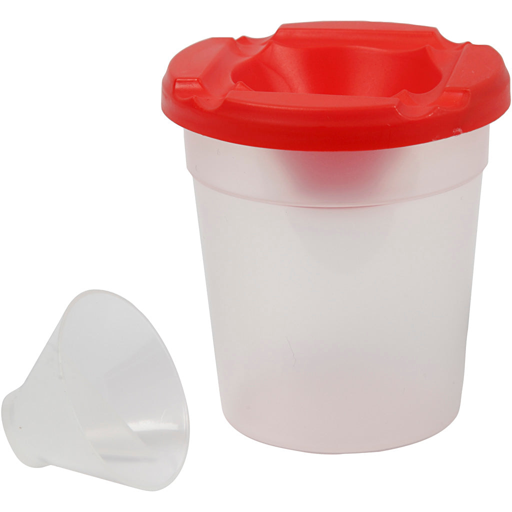 Creativ Company - Creativ Company Https://www.cchobby.nl/niet-knoeien-pot-h-8-5-cm-d-8-cm-250-ml-1-stuk