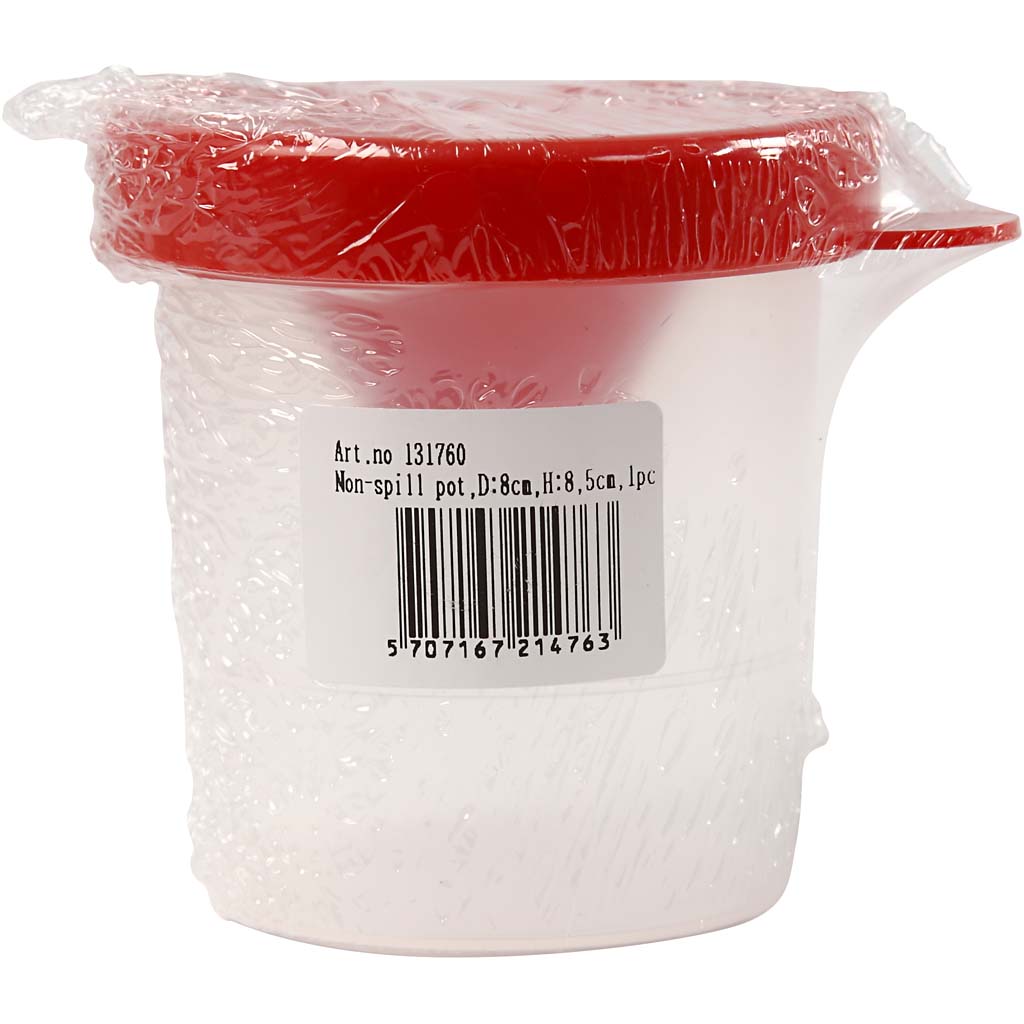 Creativ Company - Creativ Company Https://www.cchobby.nl/niet-knoeien-pot-h-8-5-cm-d-8-cm-250-ml-1-stuk