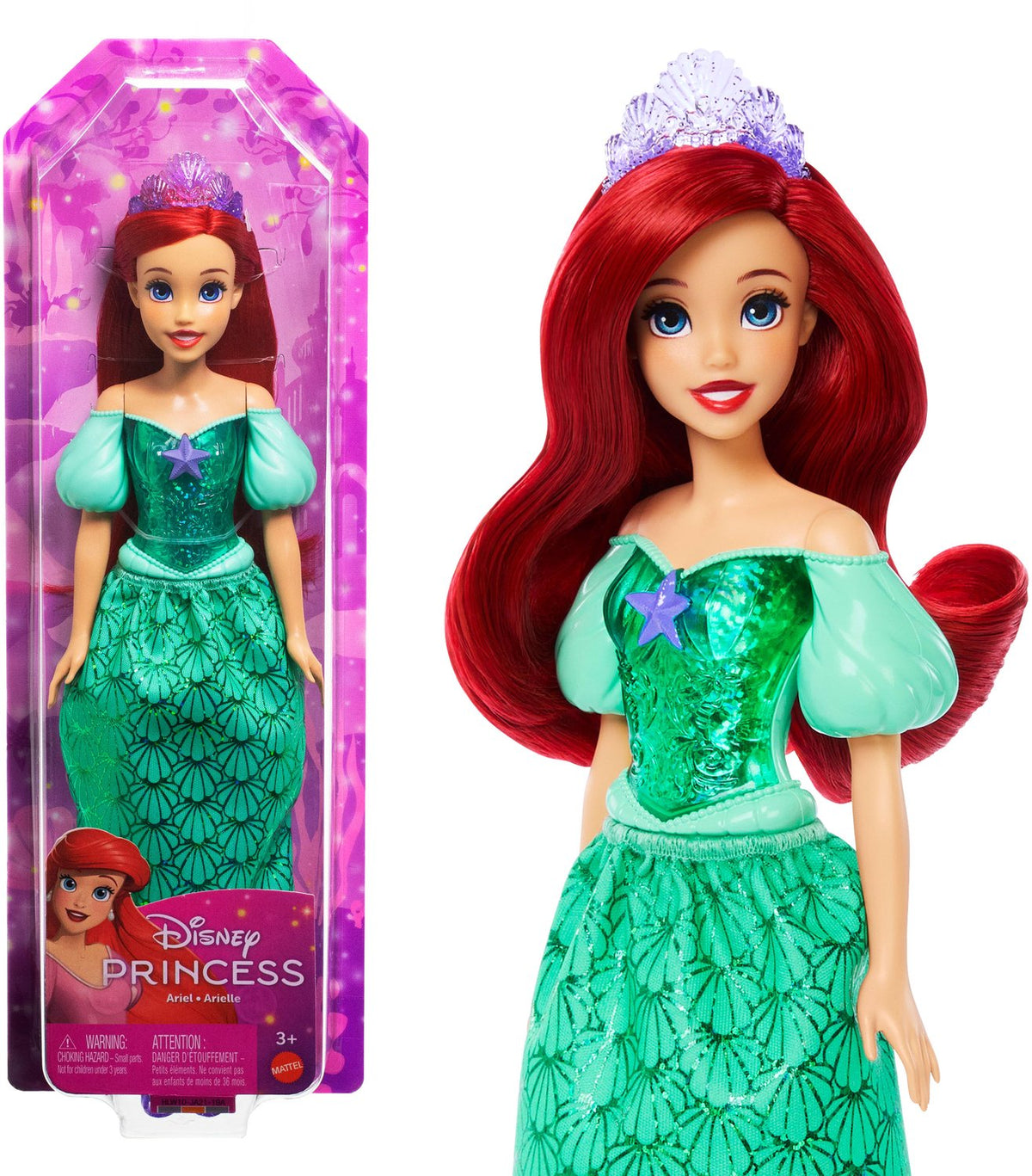 Mattel disney princess ariel pop