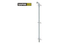 Sapim spaak 14-286l race rvs zwart zonder nippel (100st)