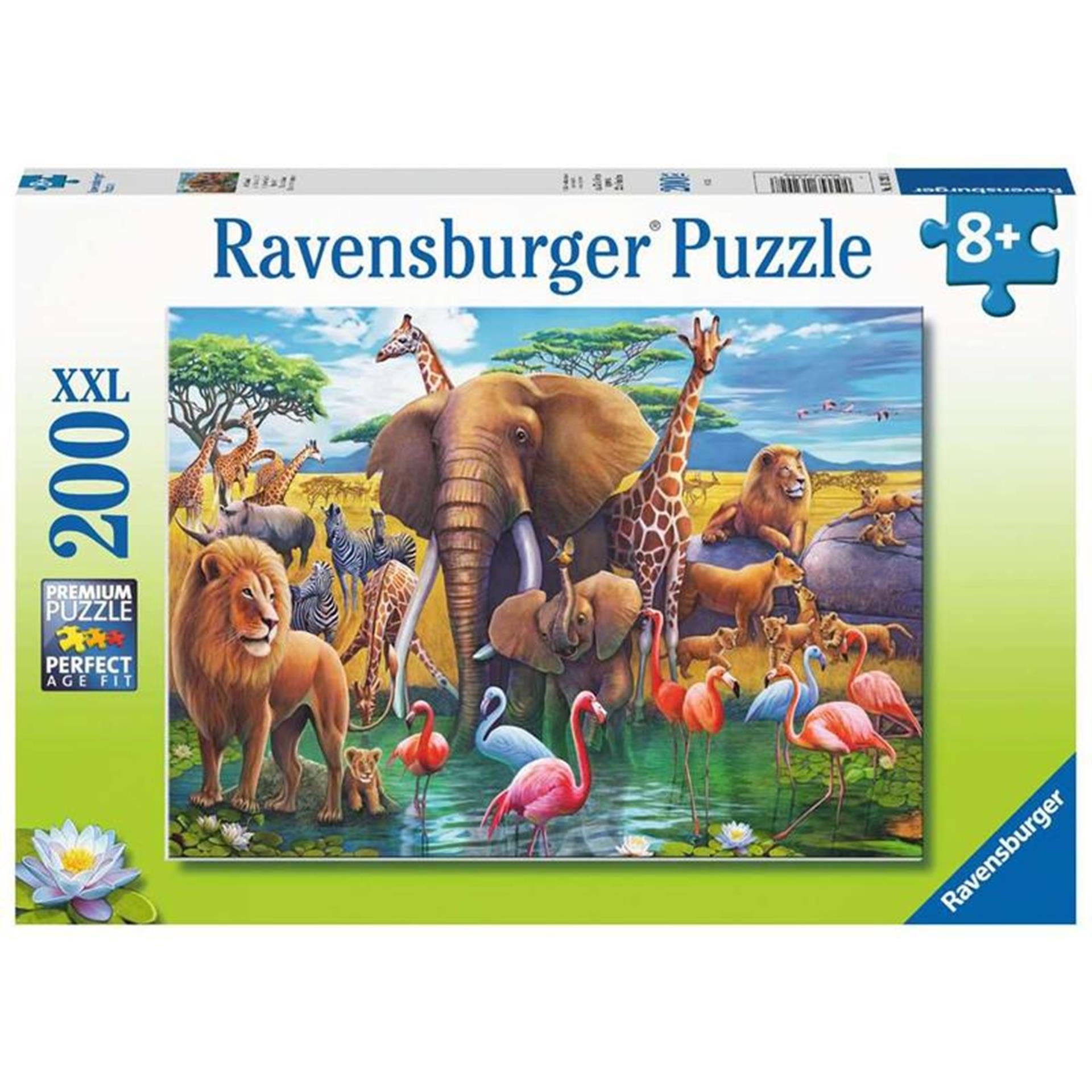 Ravensburger - op safari! puzzel 200pcs