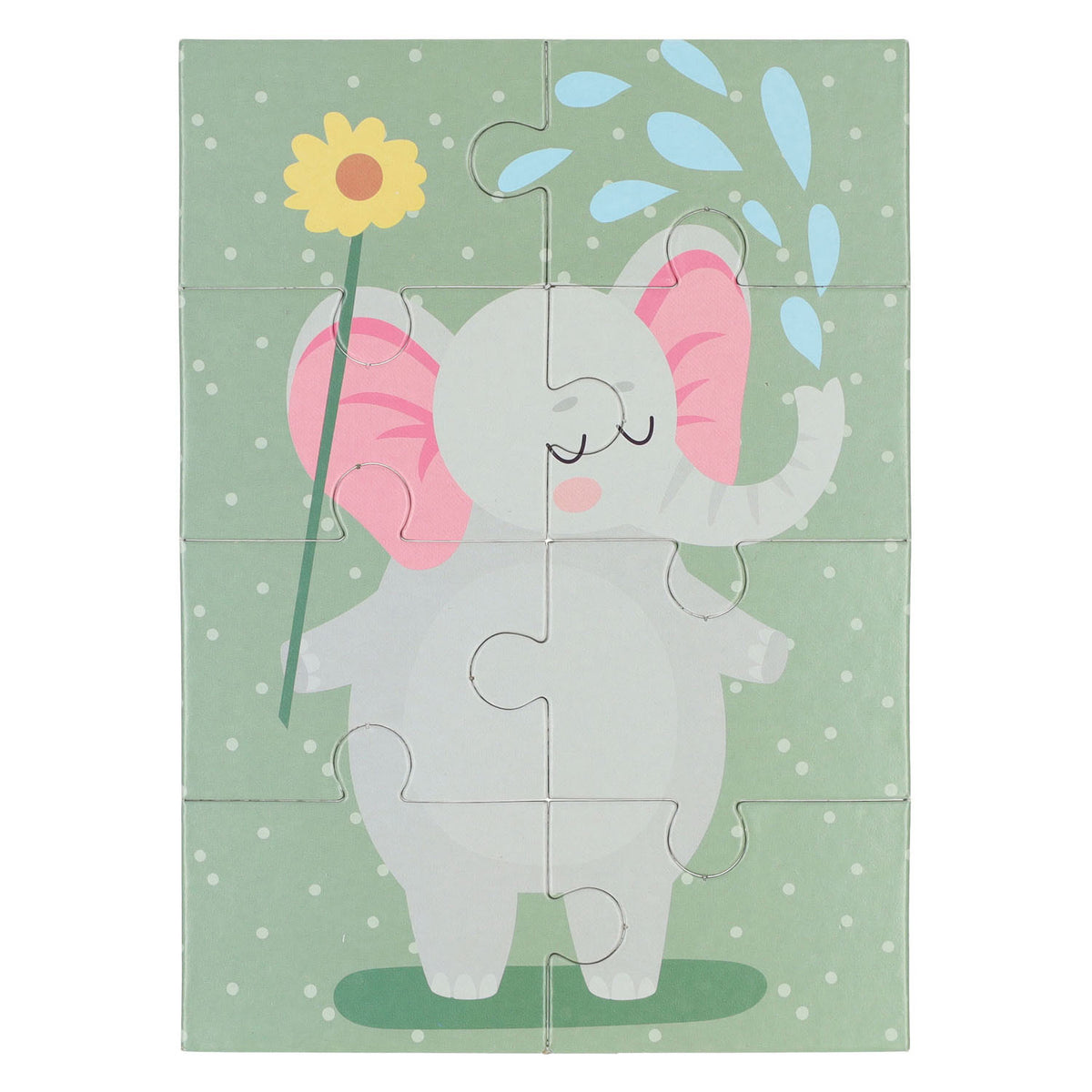 Mini puzzel dieren