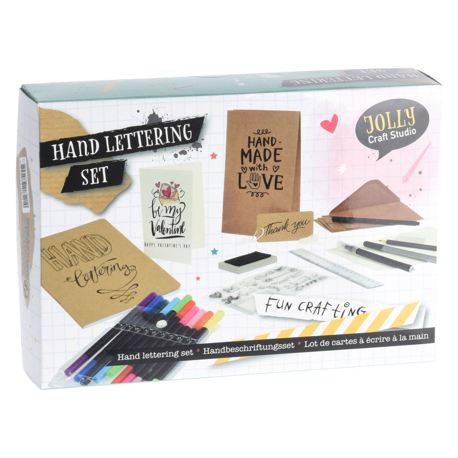 Merkloos sans marque hand lettering starterset