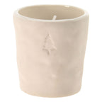 Theelichthouder kerst wit, 12st.