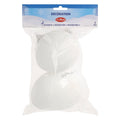 Decoratie sneeuwballen 10cm, 2st.