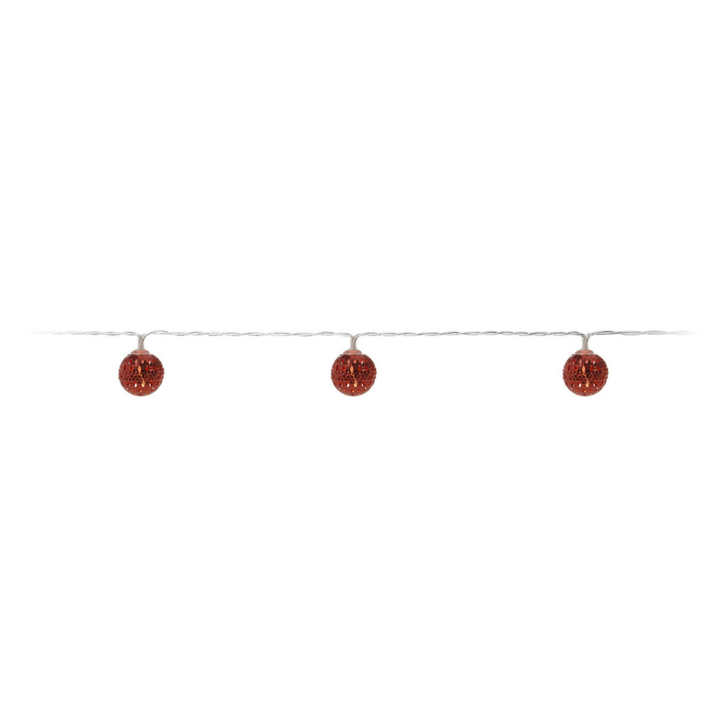 Lichtslinger led met metalen lampjes