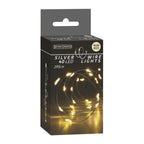 - Zilverdraad 40Led Warm White 195cm