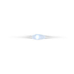 Zilverdraad 40led warm white, 195cm