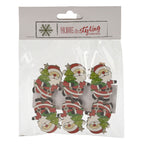 - Knijpers Kerst 6 stuks