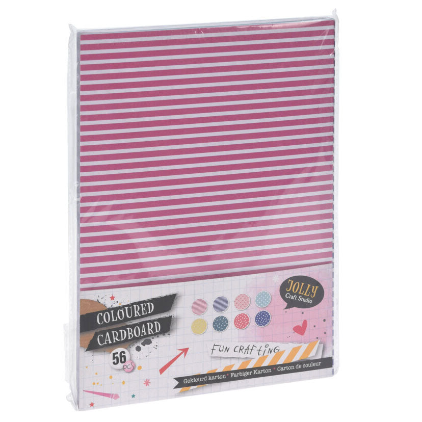 - Knutselkarton Karton A4 56 stuks