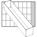 Raaco inzet box, afm a9-4, h: 47 mm, afm 218x39 mm, 1 stuk