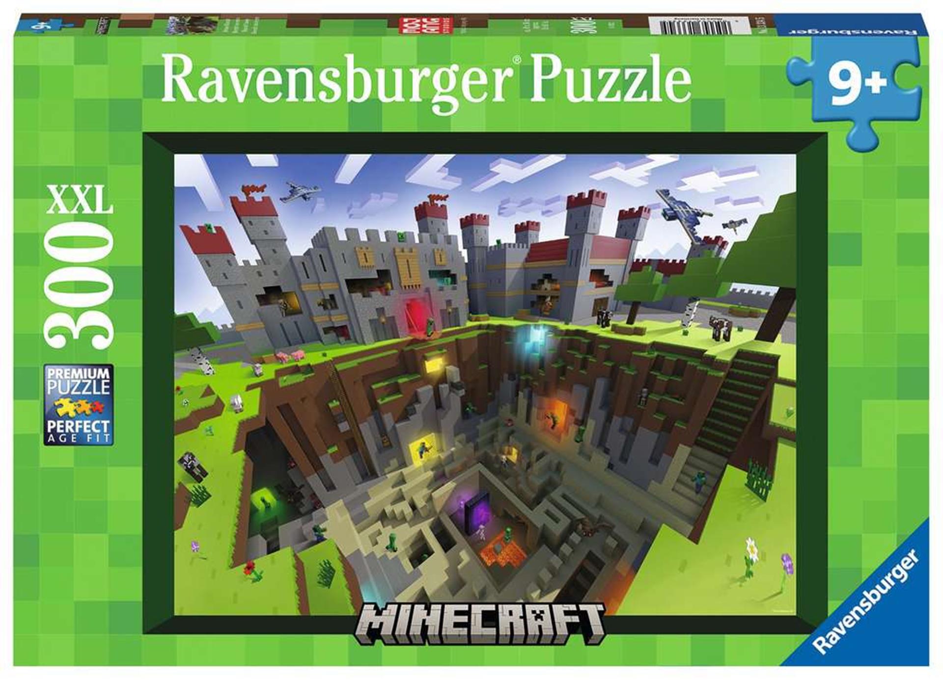 Ravensburger minecraft cutaway 300st