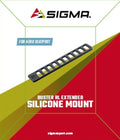 Sigma strap voor buster rl80 150 siliconen zwart
