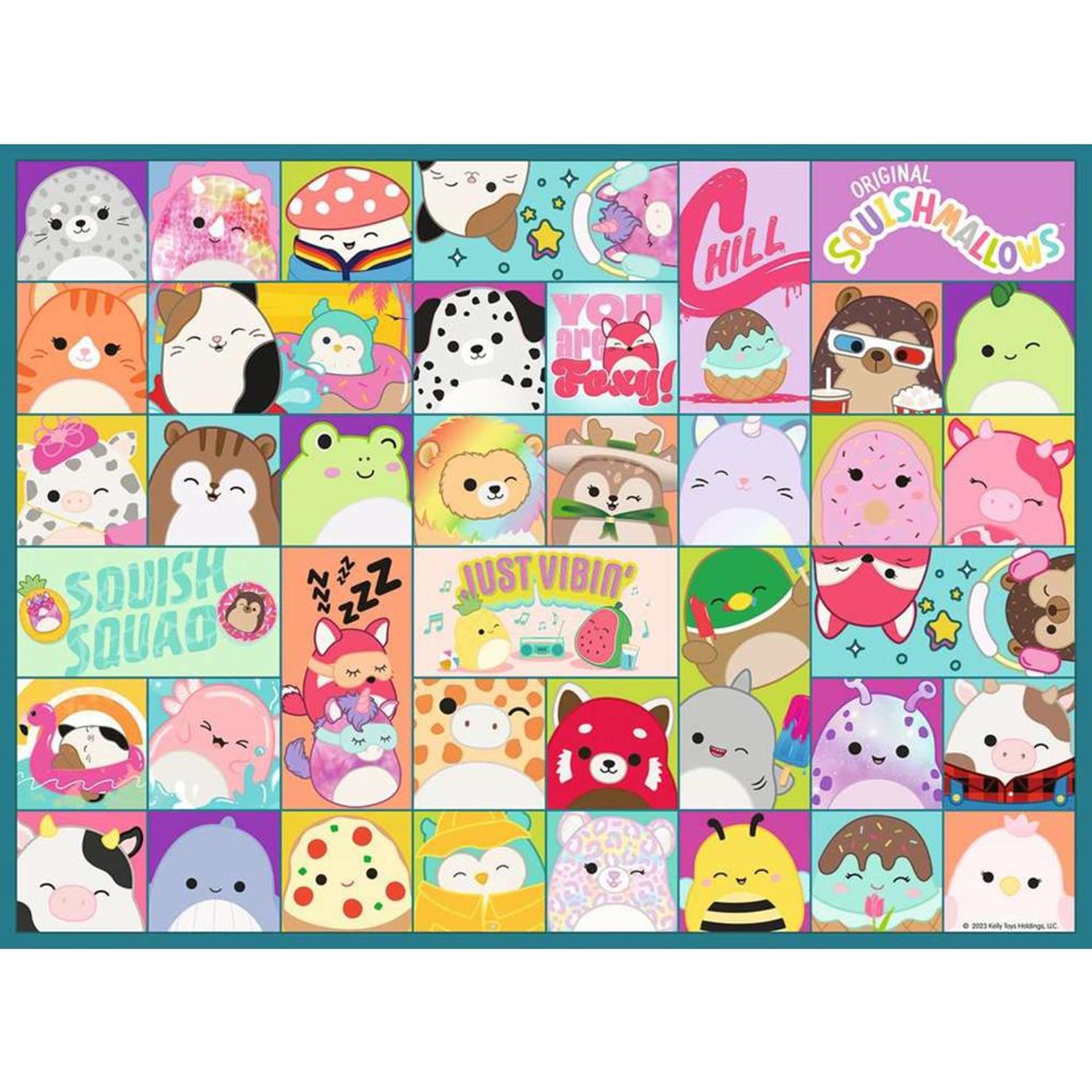 Ravensburger legpuzzel xxl squishmallows, 100st.
