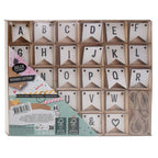 - Houten Letters 84 stuks
