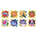 EVA Vloermat Puzzel Dieren, 8st.