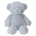 Knuffelbeer pluche blauw, 60cm