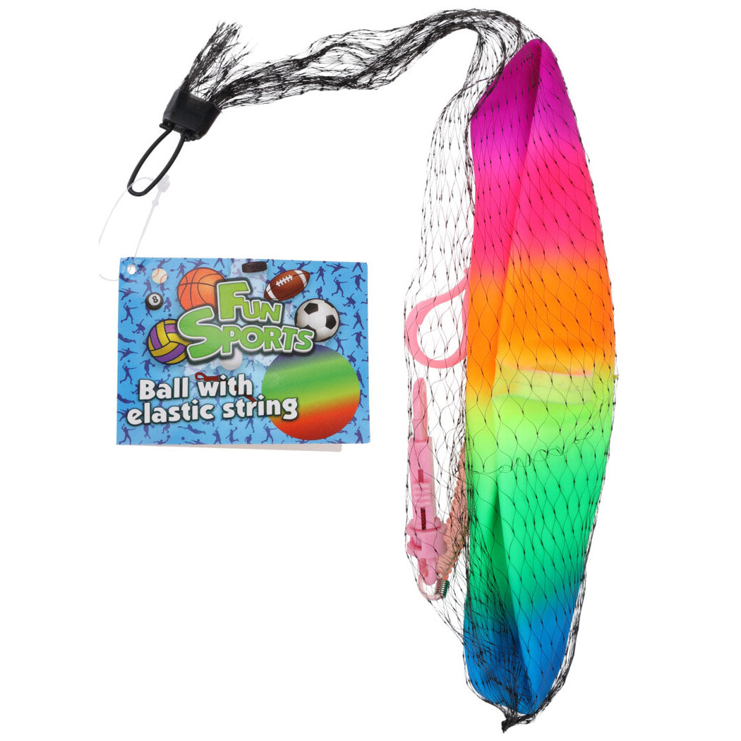 - Regenboog Bungeebal aan Koord