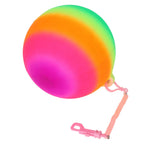 - Regenboog Bungeebal aan Koord