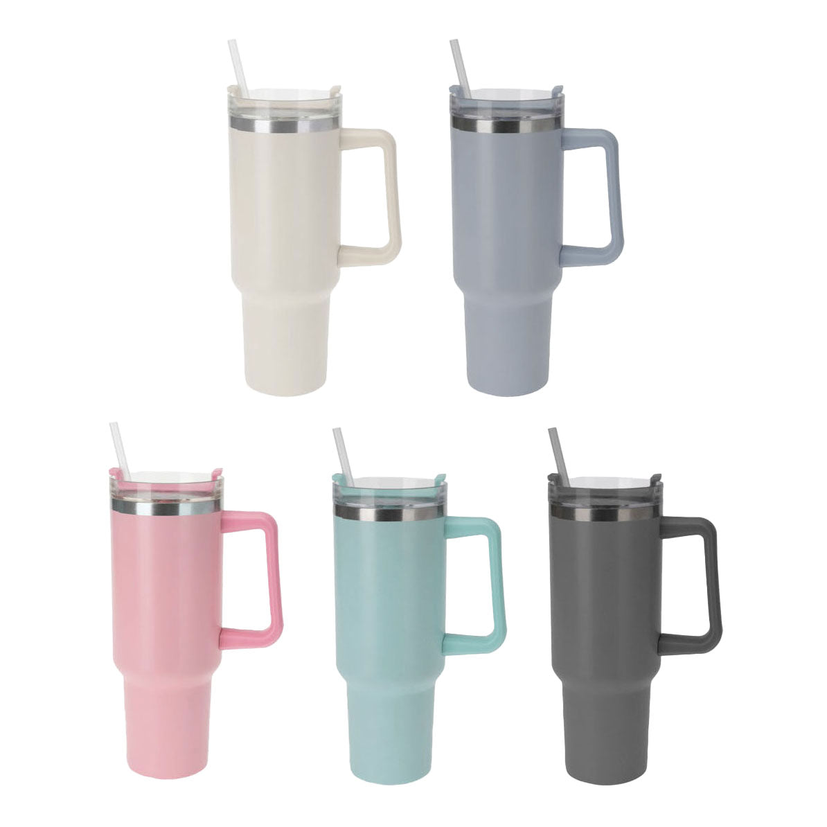 Drinkbeker rvs, 1200ml