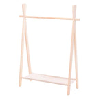 Houten kledingrek voor kinderen