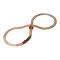 Houten trein set, 20dlg.
