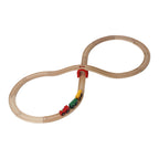 Houten trein set, 20dlg.