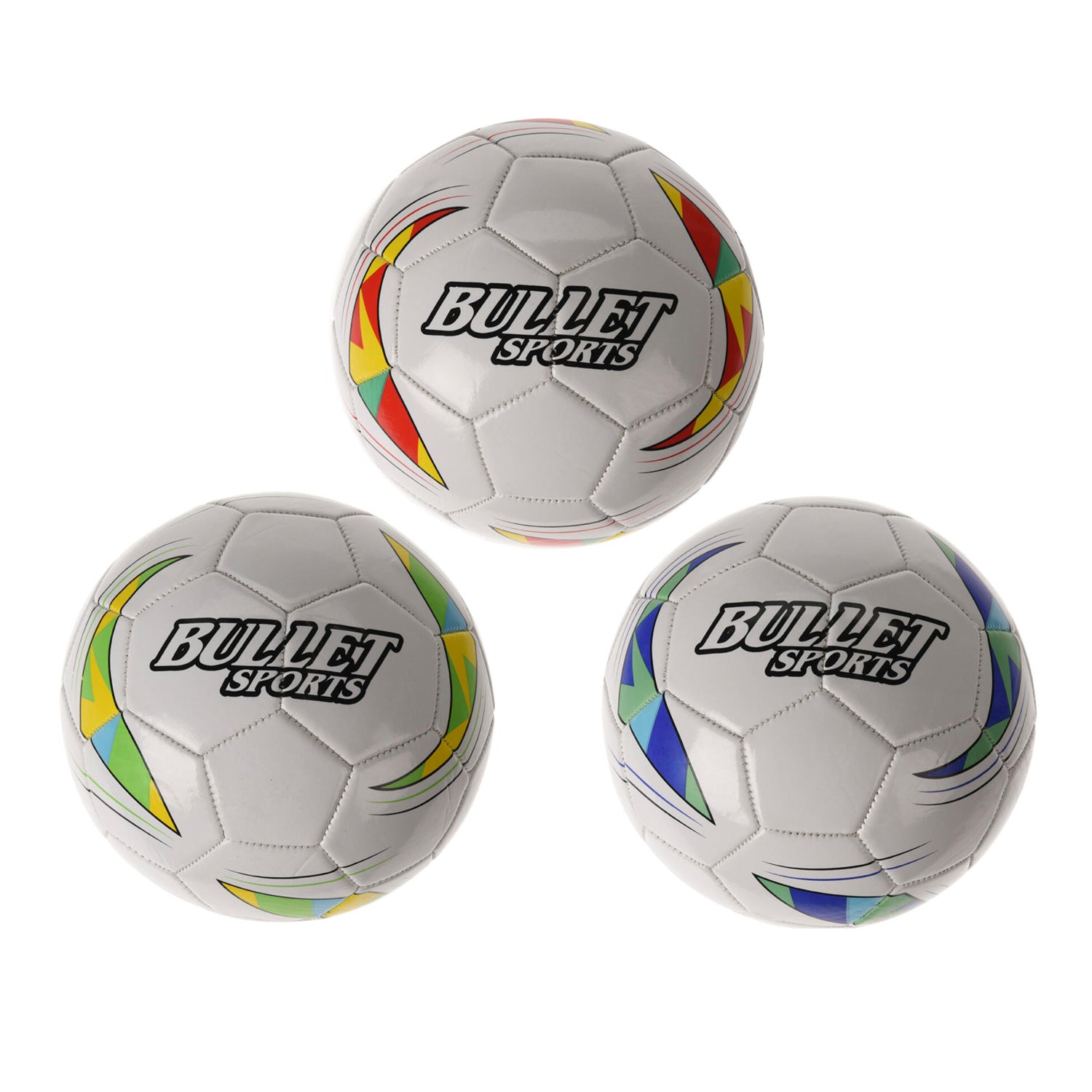 Koopman voetbal maat 2 kunstleer 15cm multicolor bal voor kinderen.