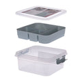 Kunststof organiser, 26x24cm