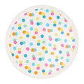 Bordjes met stippen 22,5cm, 4st.