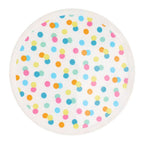 Bordjes met stippen 22,5cm, 4st.