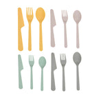 Bestek recycled kunststof set, 3dlg.