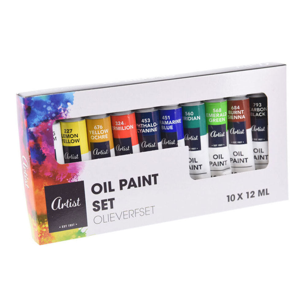 - Olieverf 10x12ml