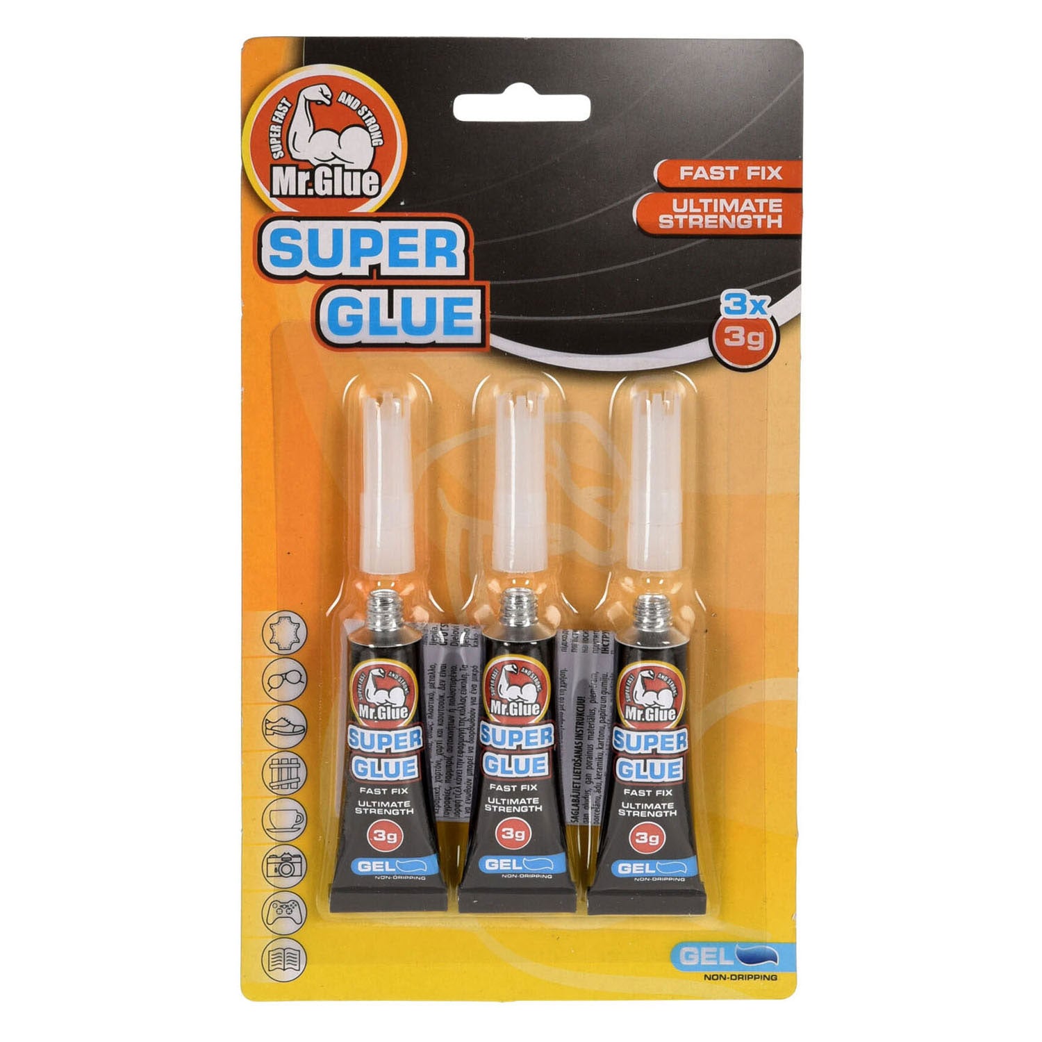 - Superlijmgel 3st.