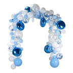 Bouw je eigen ballonnenboog set blauw, 120dlg.