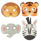 - Masker Jungle Papier Set 8st.