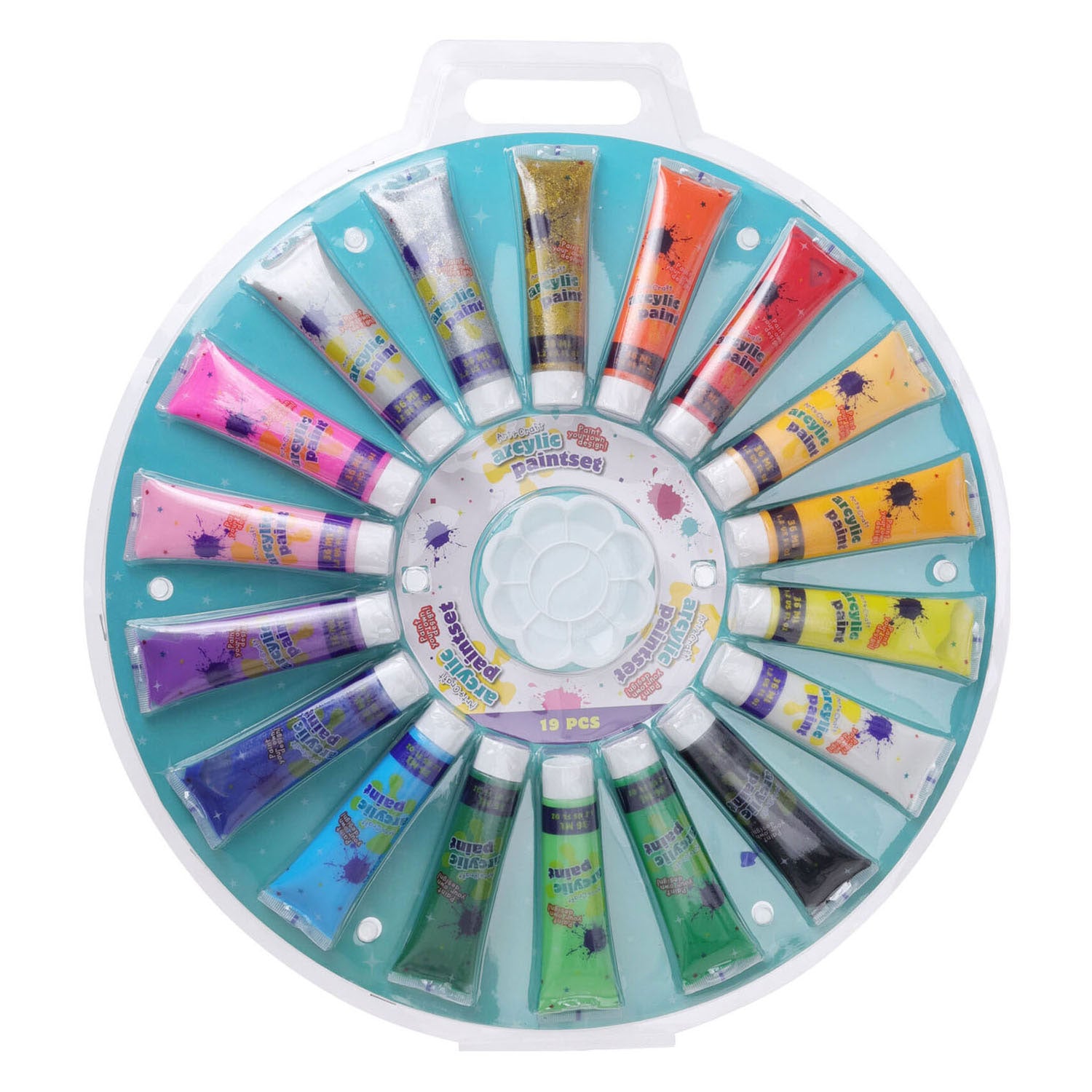 - Acrylverf met Pallet Set 18dlg.