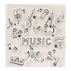 Stickers 3d muziek design