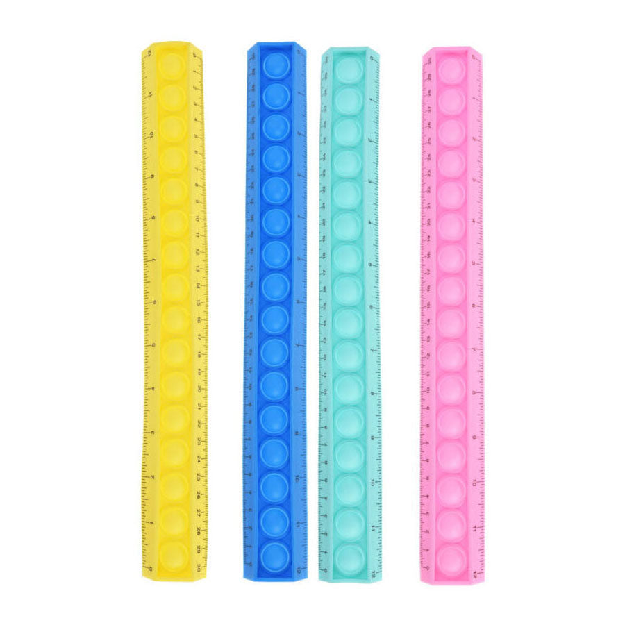 Pop it liniaal silicone, 31cm