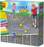 Ses creative stoepkrijt spellen 5-in-1 met pittenzakjes - vanaf 3 jaar - schoencadeautjes sinterklaas