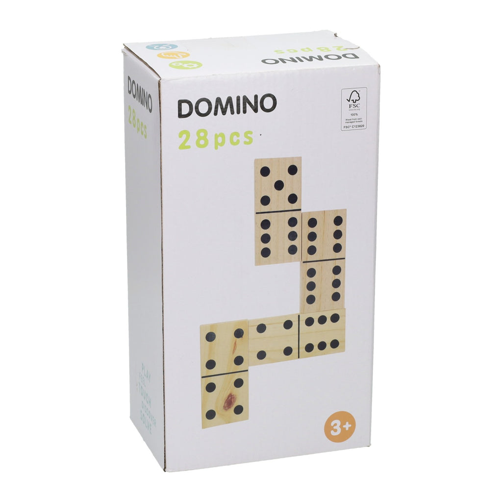 - Groot Houten Dominospel - 28dlg.