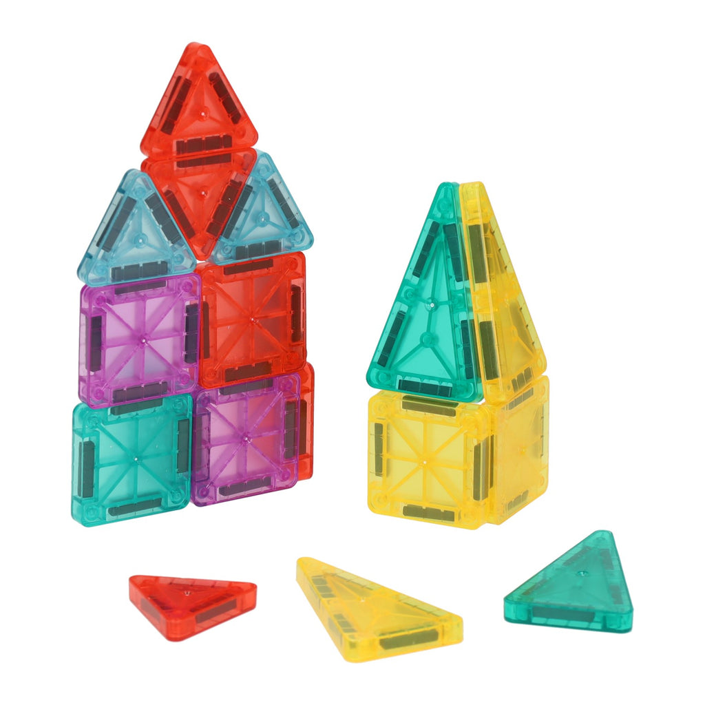 - Magnetische Bouwstenen in Blik - 18st.