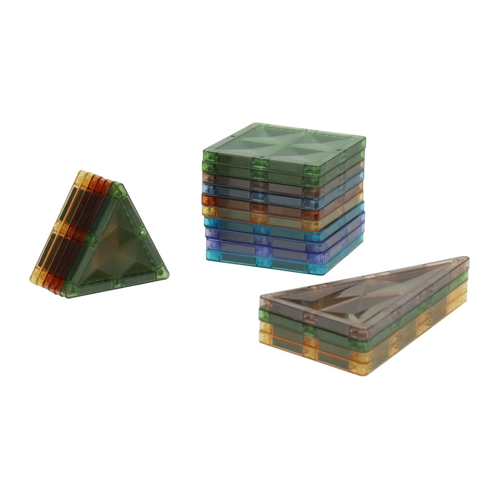 - Magnetische Bouwstenen 5 Vormen - 20 stuks