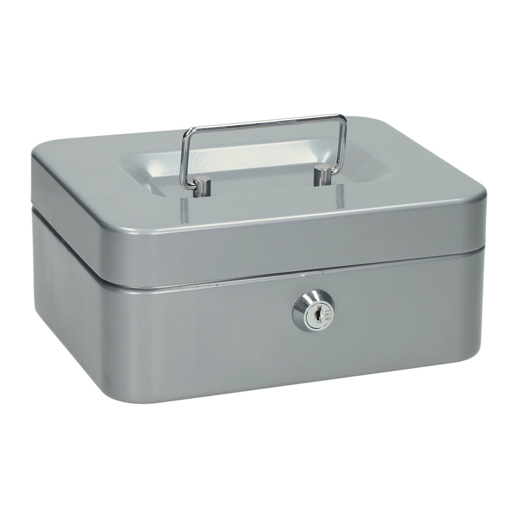 - Geldkist van Metaal met Slot - 20x16x9cm