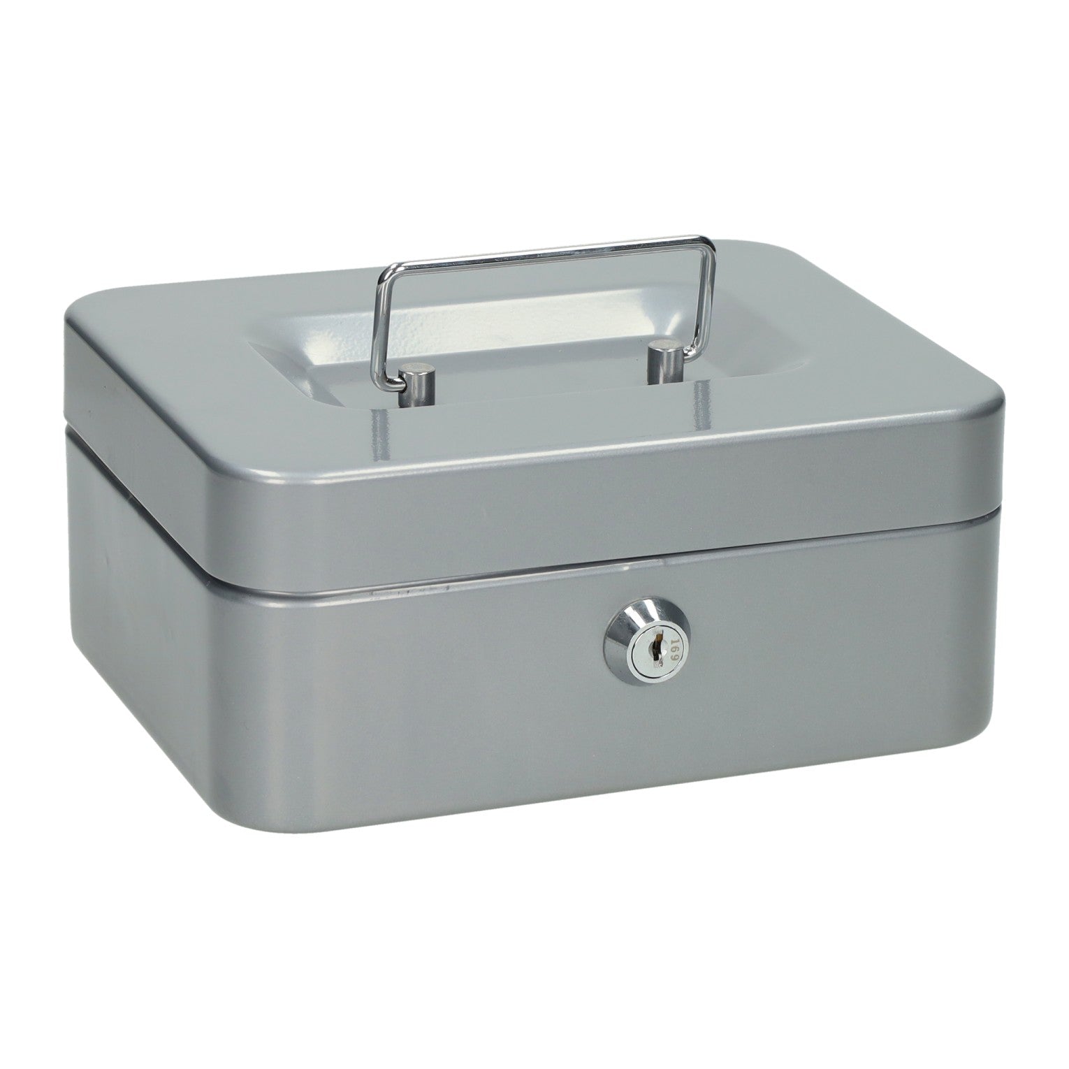 - Geldkist van Metaal met Slot - 20x16x9cm