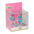 - Prinsessen Accessoireset Tiara en Oorbellen