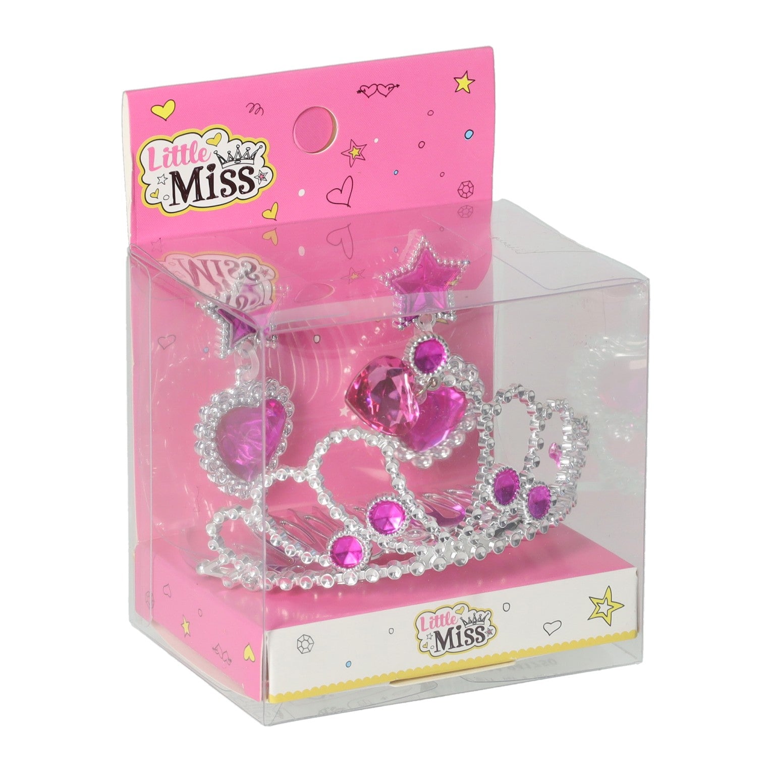 - Prinsessen Accessoireset Tiara en Oorbellen
