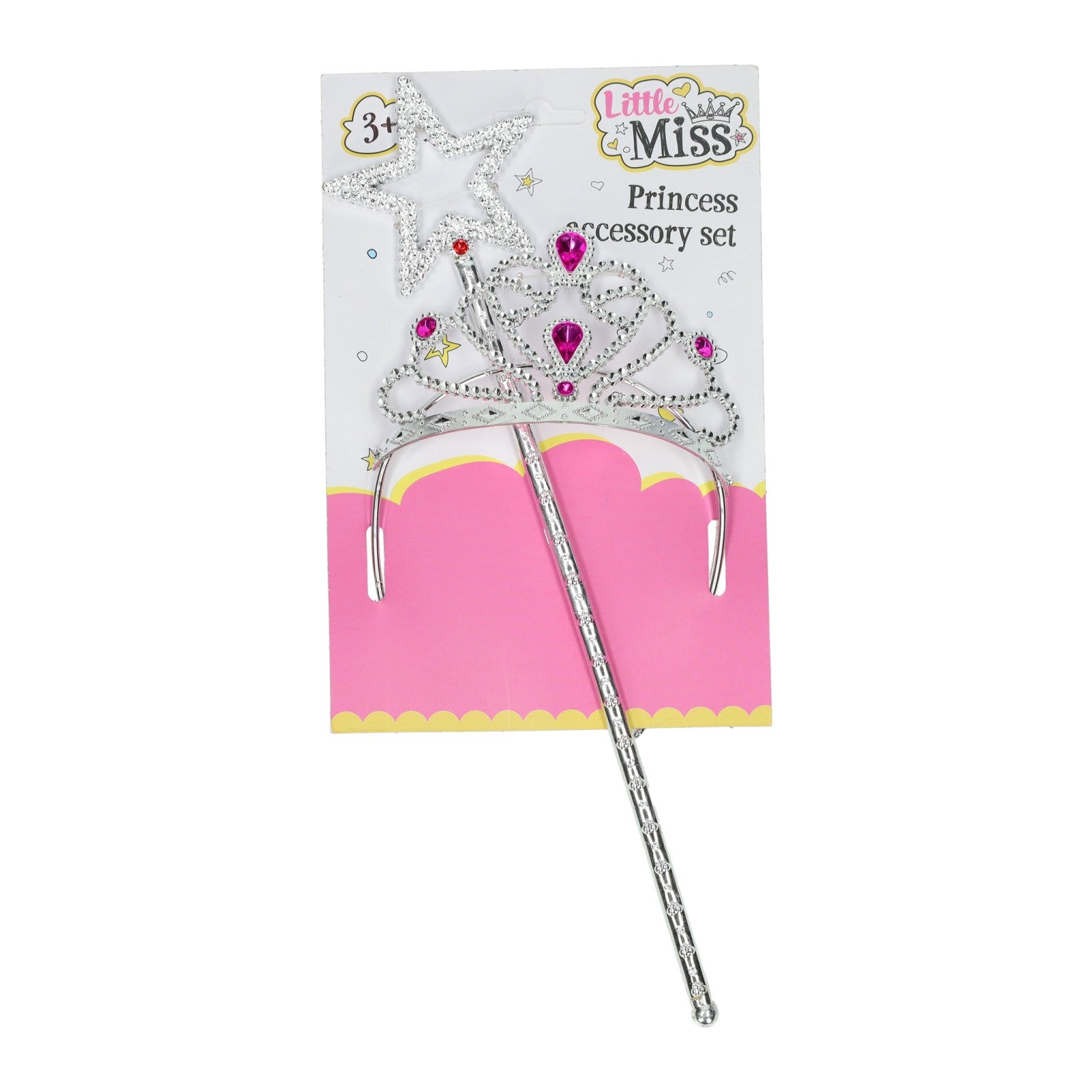 - Prinsessen Accessoireset Tiara en Toverstaf